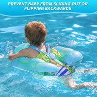 Flotador de natación con arnés para bebé