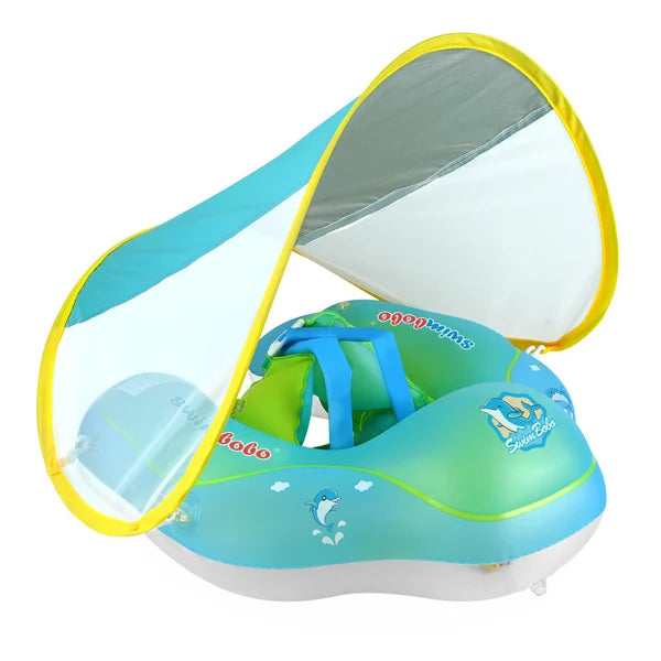 Flotador de natación con arnés para bebé
